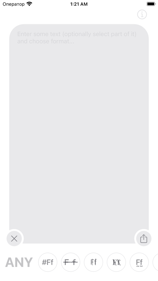 #1. fontFormat - unique fonts (iOS) Podle: Oleksiy Yudin