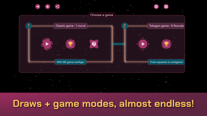 Tokegon - Words+Polygons Game Screenshot
