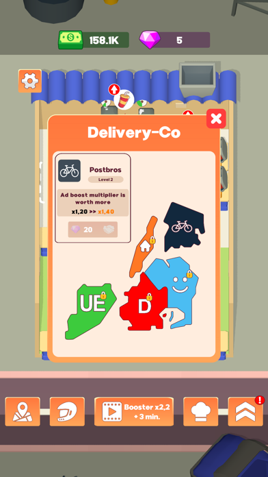 Cloud Kitchen - Idle Tycoon Screenshot