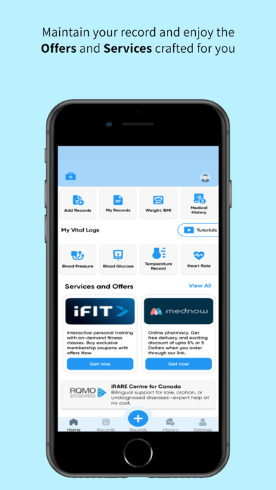 MdRx -Personal Health Records Screenshot