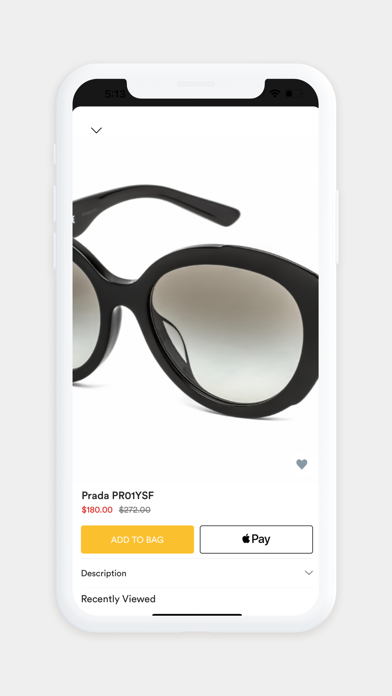 Cruz Eyewear Screenshot