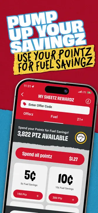 Sheetz Food Delivery & Rewardsのスクリーンショット（4/7）