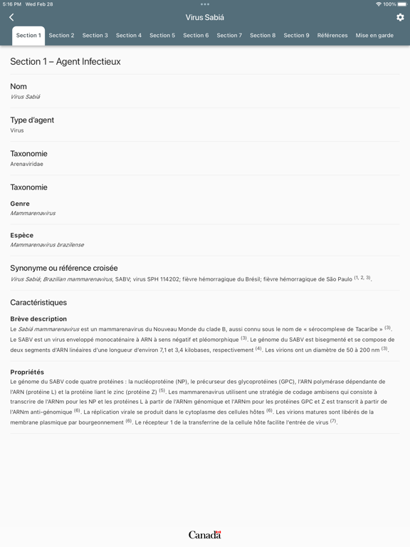 Screenshot #5 pour FTSS : agents pathogènes
