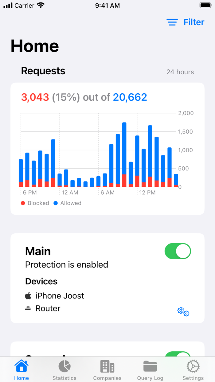 Remote for AdGuard DNS