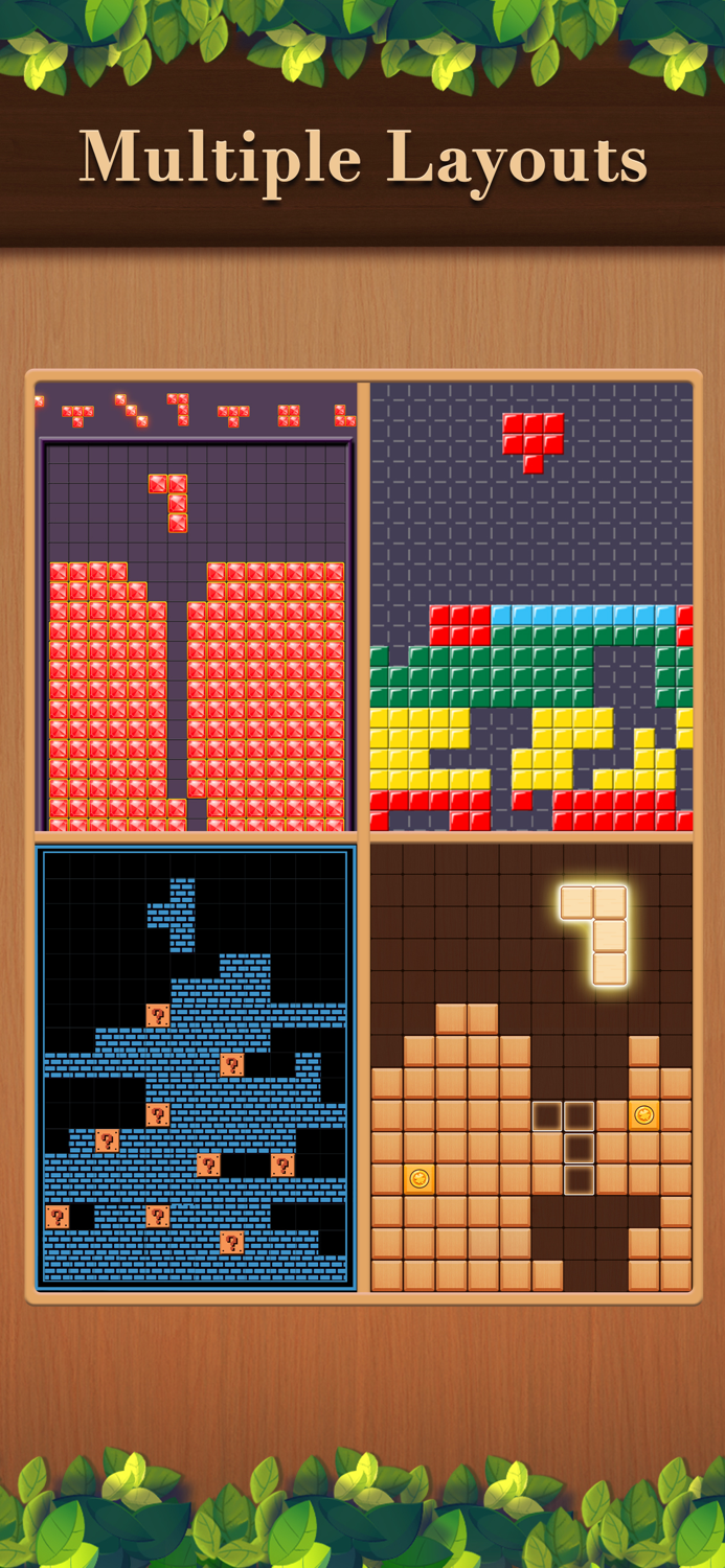 Wood Block PuzzleBoard Games