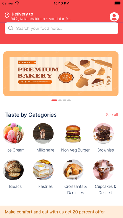 OrderEasy Restaurant Screenshot
