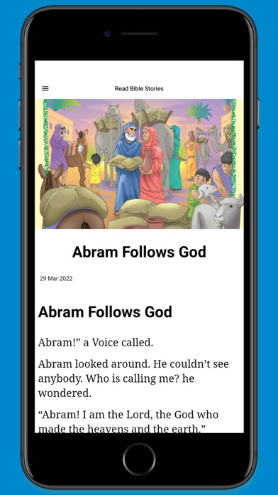 Short Bible Stories. Screenshot