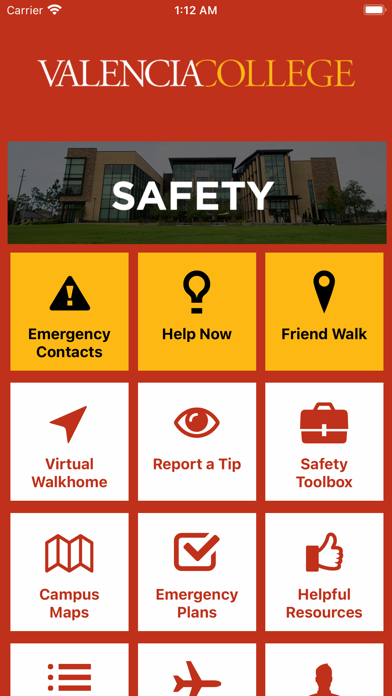 Valencia College Safety Screenshot