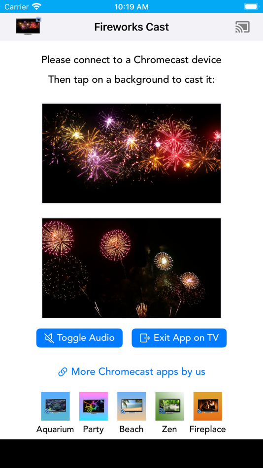Fireworks Celebrations on TV - 1.0 - (iOS)