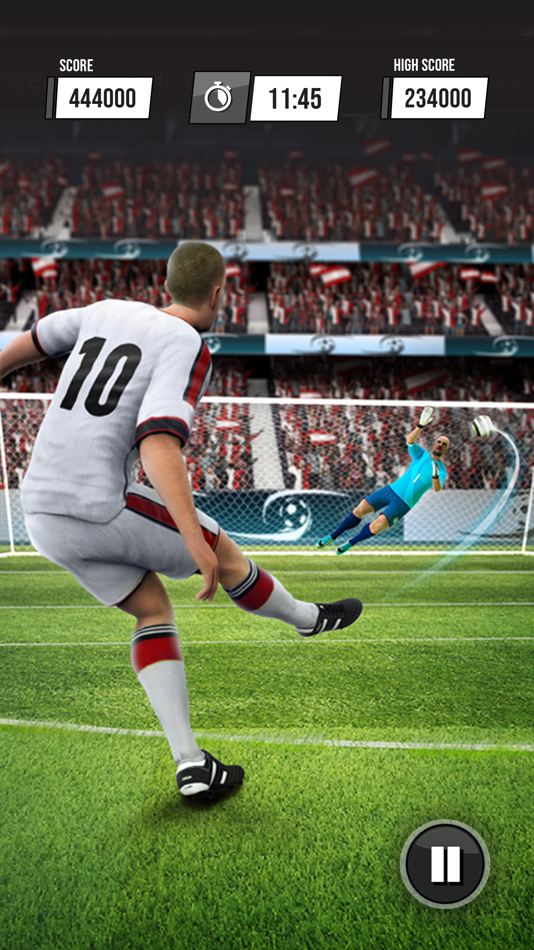 #2. Penalty Shootouts (iOS) 由: Gameville Studio Inc.
