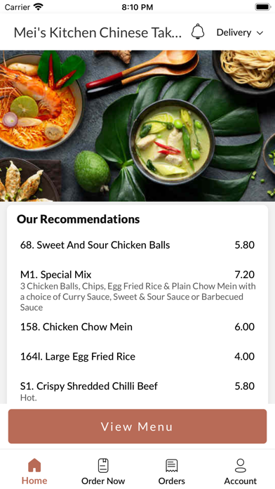 Mei's Kitchen Chinese Takeaway Screenshot
