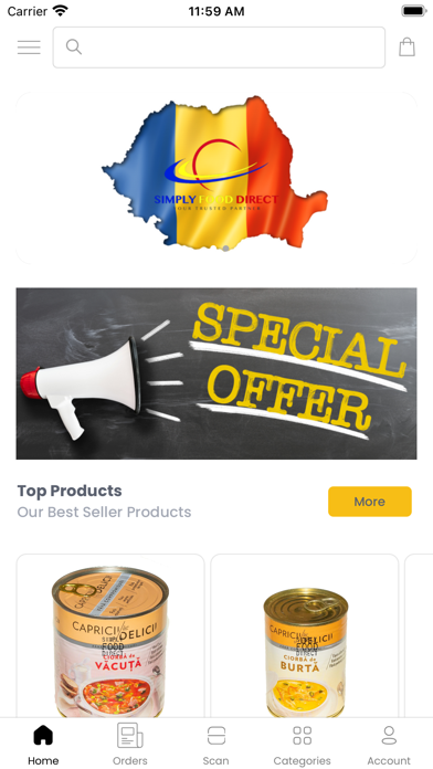 SimplyFood UK Screenshot
