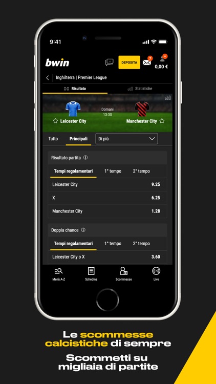 bwin Scommesse Sportive Online