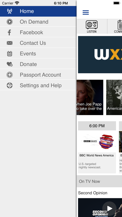 WXXI Public Media App Screenshot