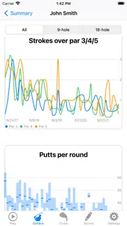 golf gps rangefinder scorecard iphone screenshot 4
