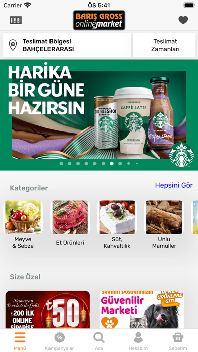 Barış Gross Market Screenshot