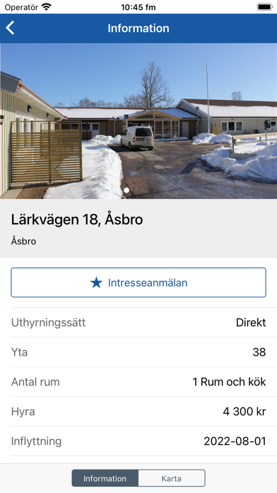 Askersund Bostadsapp Screenshot