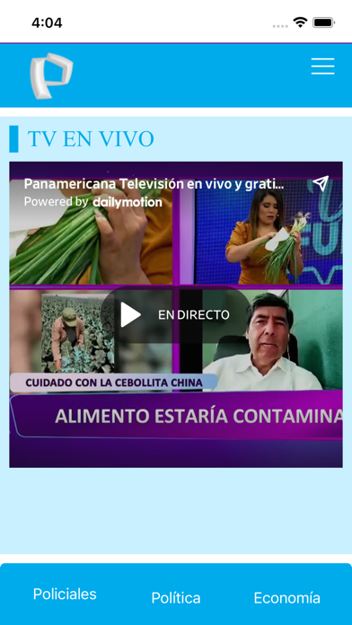 Panamericana Television Screenshot