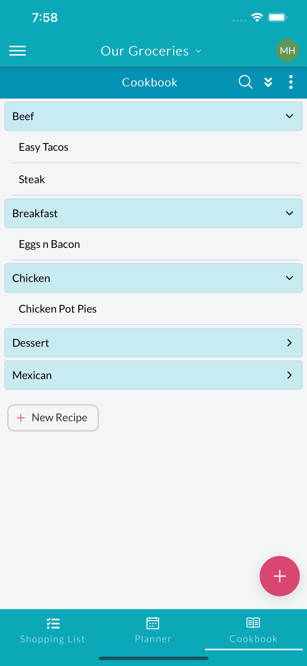 Grocery Board