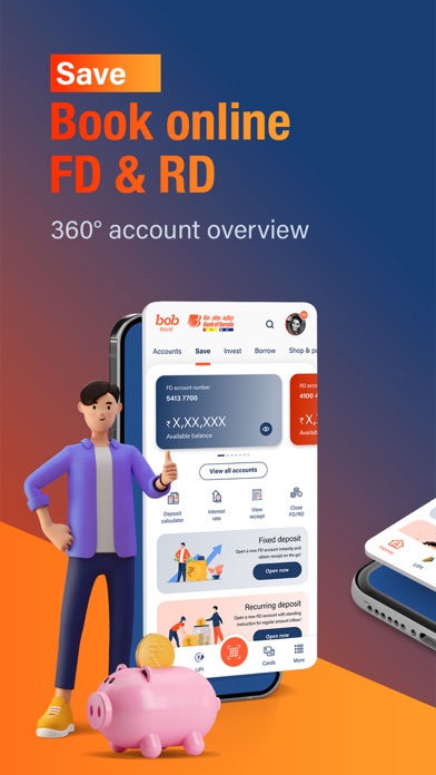 bob World - Mobile Banking Screenshot