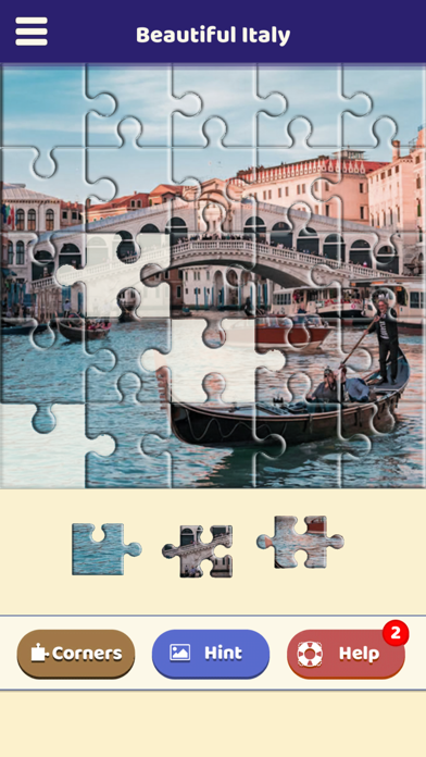 Beautiful Italy Jigsaw Puzzle Screenshot
