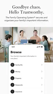 trustworthy - the family os® iphone screenshot 1