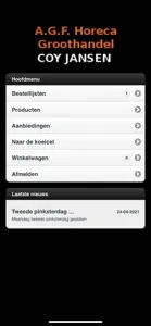 AGF Groothandel Coy Jansen screenshot #2 for iPhone