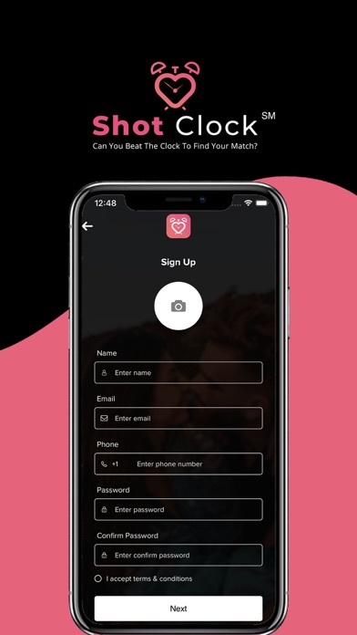 Shot Clock Dating Screenshot