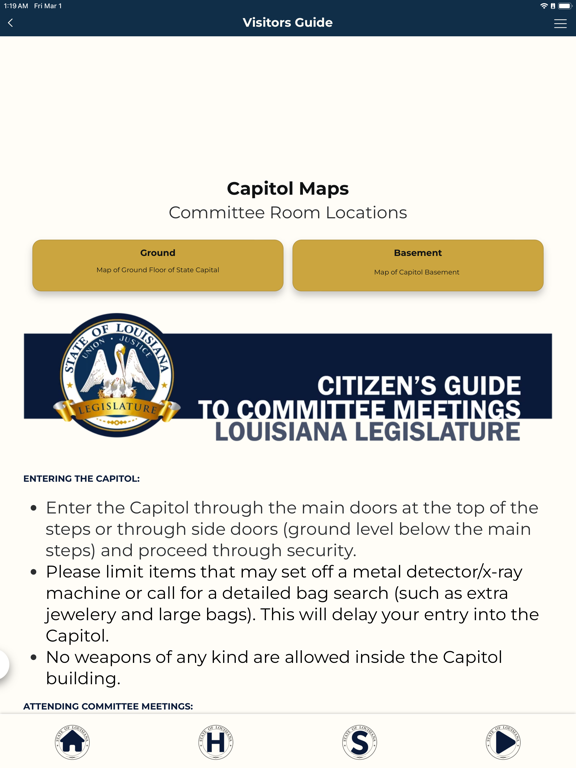 LA LEGE iPad screenshot 1 - Entertainment app