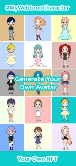 Game screenshot My Webtoon Character - K-pop apk