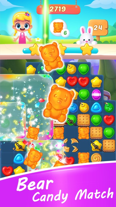 Candy Bomb Match 3 Games Screenshot