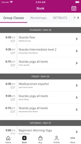 Game screenshot Skanda Yoga Studio apk