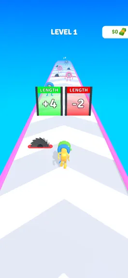Game screenshot Long Head Run apk