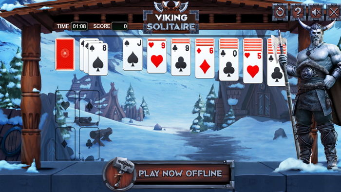 Klondike Solitaire Vikings