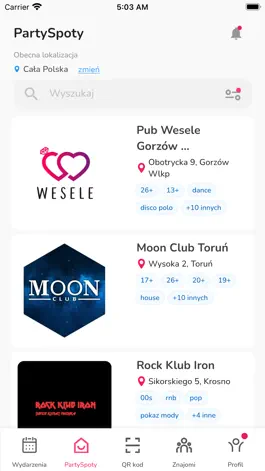 Game screenshot Party Finder App hack