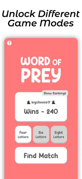 Game screenshot Word of Prey apk