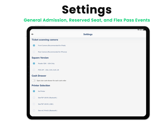 SimpleTix Organizer iPad screenshot 10 - Business app