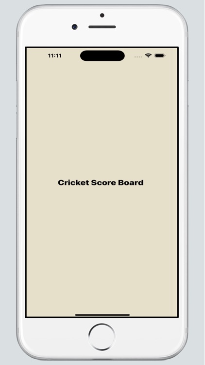 Cricket Scores Board