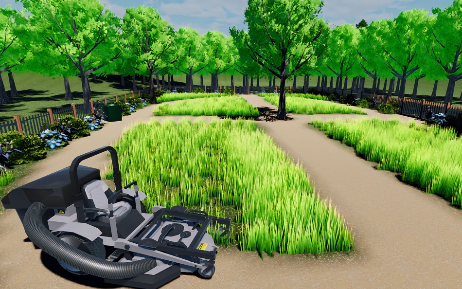 #5. Grass Cutting Game-Mowing Game (macOS) By: Giant Fish