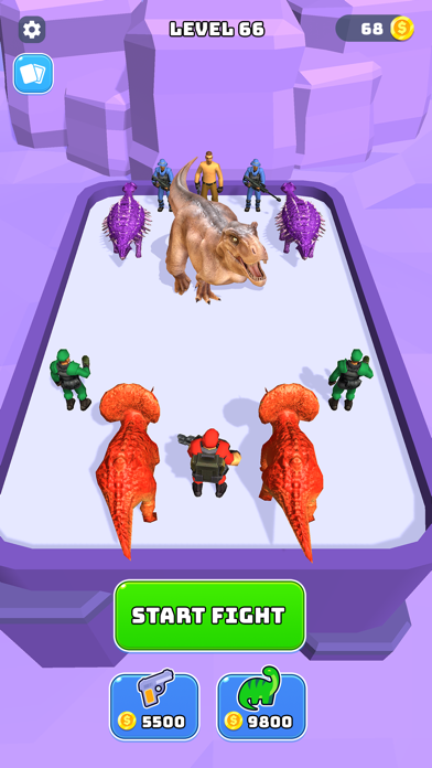 Merge Master: Dinosaurs Game Screenshot