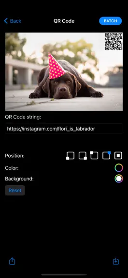 Game screenshot QR Code Watermark Creator ® hack