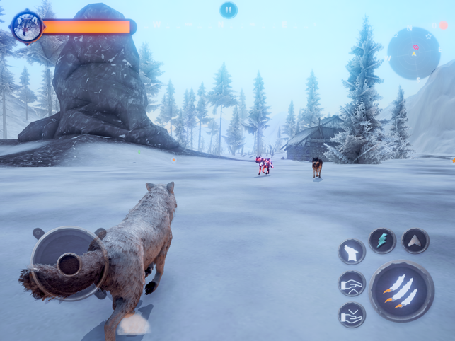 Wild Wolf Animals Simulator 3d Screenshot