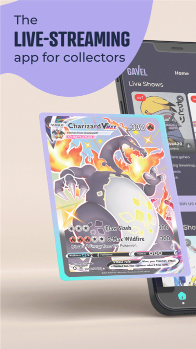 Gavel - TCG Live Auctions Screenshot