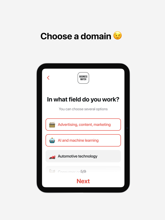 Screenshot #6 pour Business Match: Social App