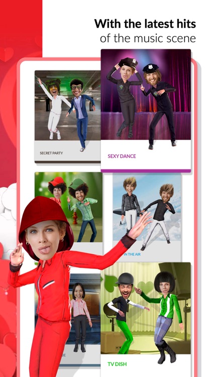 Dance in face collection