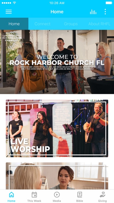 Rock Harbor Church FL Screenshot 1 - AppWisp.com