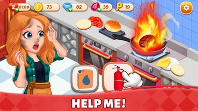 Crazy Diner:Kitchen A... screenshot1