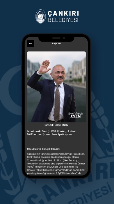 Çankırı Belediyesi Screenshot