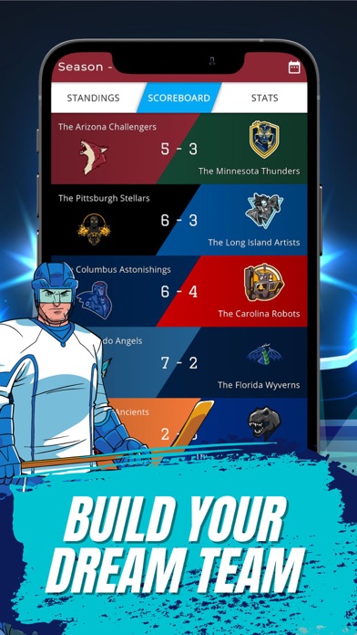 Astonishing Hockey Manager Screenshot