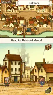 layton: curious village in hd iphone screenshot 4